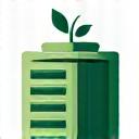 Icon representing a building or office, symbolizing corporate wellness